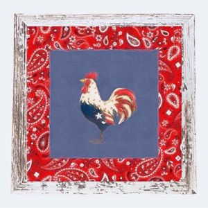 American Rooster Wall Art